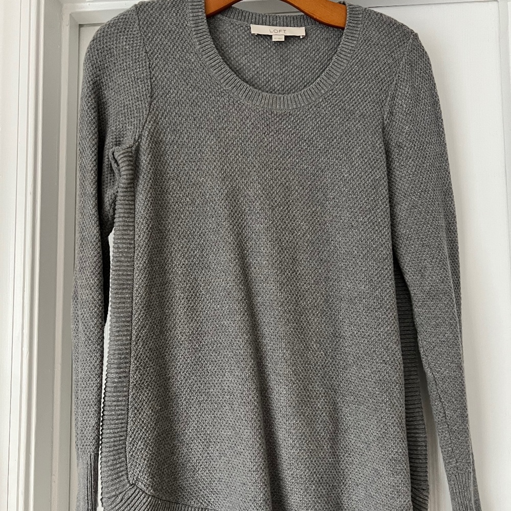 Grey Knit Sweater